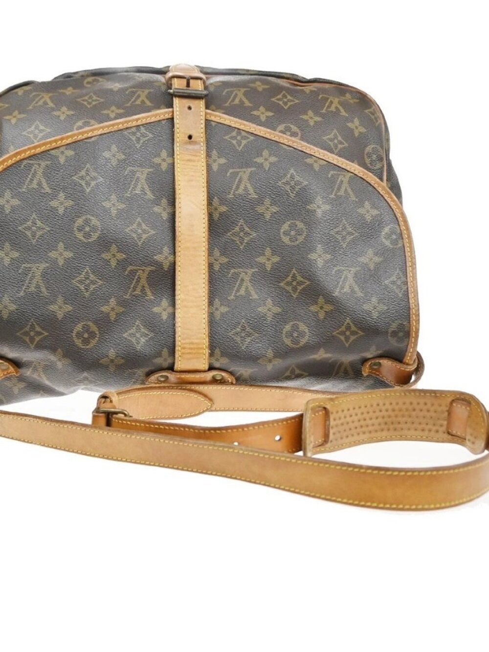 LOUIS VUITTON Saumur 35 Shoulder Bag Monogram Leather BN France M42254 84YJ110 - Picture 5 of 16